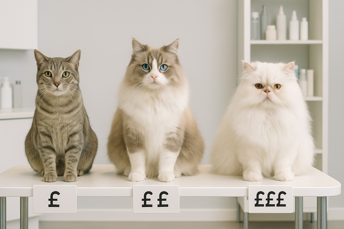 Cat Grooming Costs UK 2026